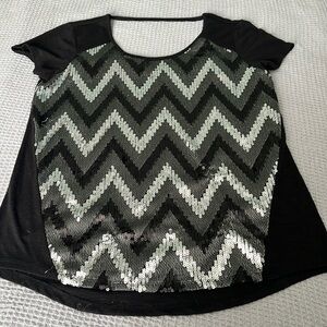 Maurice’s XL sequin top